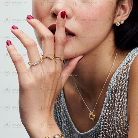 Pandora Lucky Amulet Double Dangle Charm - Picture 2 of 2